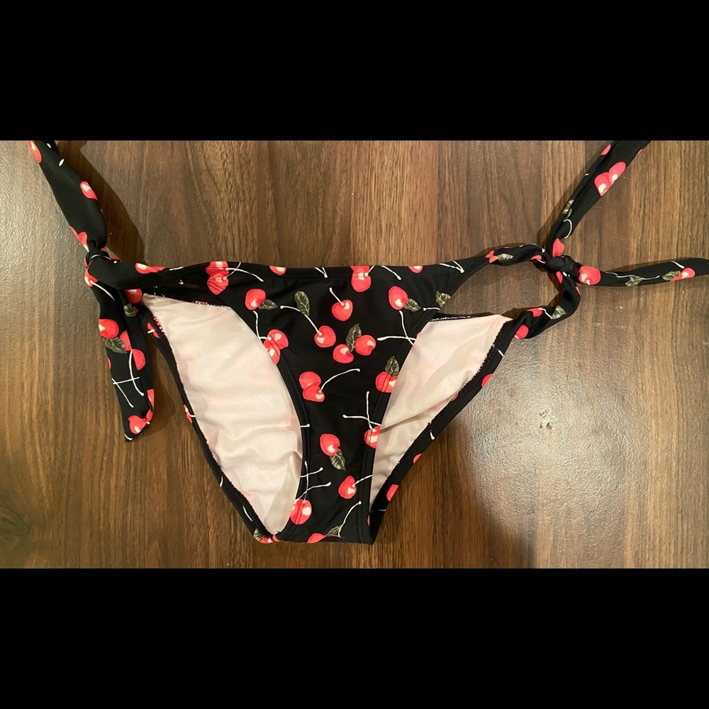cherry bikini bottom